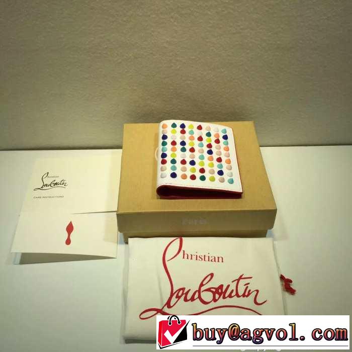 人気販売　2015 Christian Louboutinクリスチャンルブタン 抜群財布 クリップウォレット