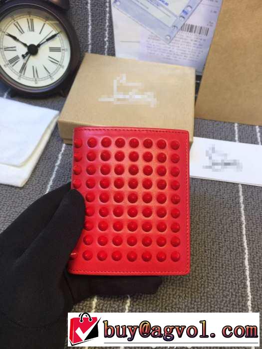 人気販売　2015 Christian Louboutinクリスチャンルブタン 抜群財布 クリップウォレット