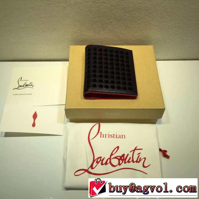 素敵な 2015 Christian Louboutinクリスチャンルブタン 大人気の財布 クリップウォレット 多色選択可