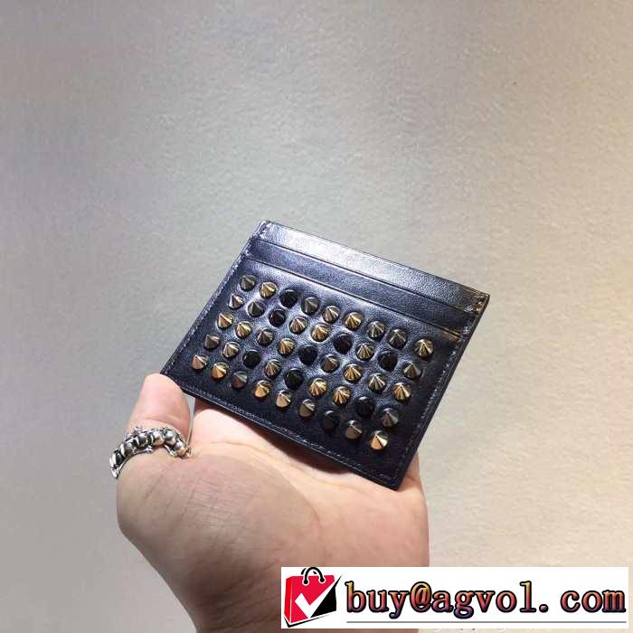 最適なアイテム　 2015 Christian Louboutinクリスチャンルブタン 落ち着いた財布 カードケース 多色選択可