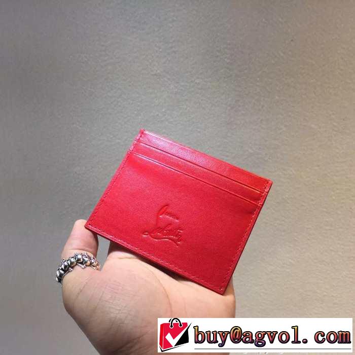 最適なアイテム　 2015 Christian Louboutinクリスチャンルブタン 落ち着いた財布 カードケース 多色選択可
