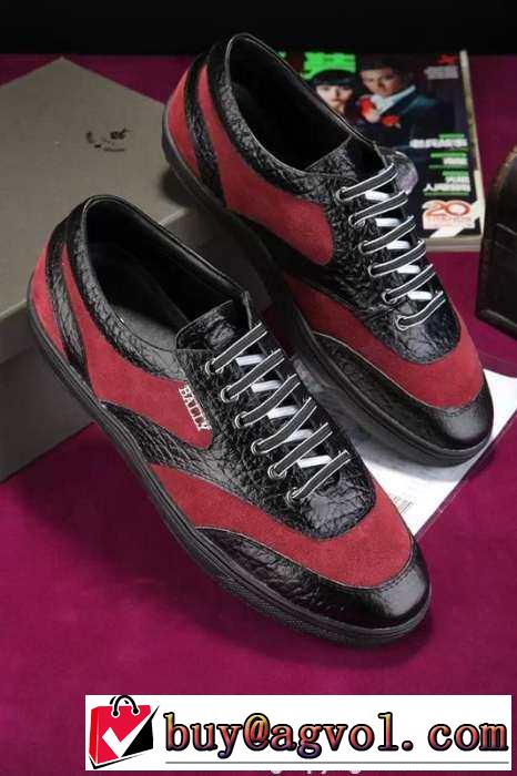 柔軟性のアイテム　2015  BALLY バリー スニーカー フラットシューズ カジュアルスタイル