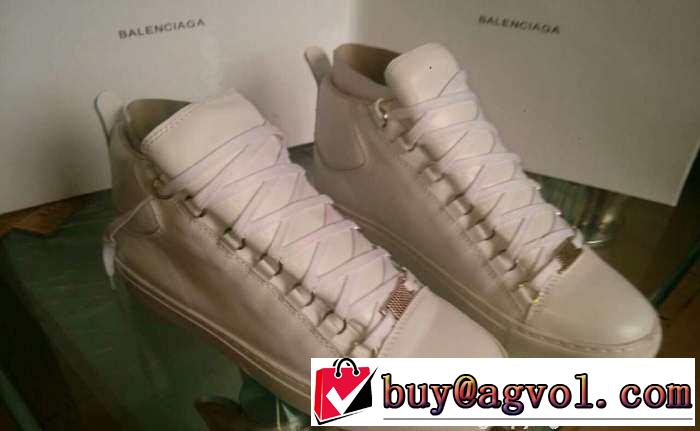 一味違うケーブ！ 2015  BALENCIAGA バレンシアガ ハイカットスニーカー 防臭加工
