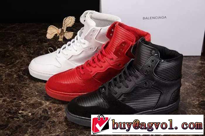 美品！2015 BALENCIAGA バレンシアガ ハイカットスニーカー 履き心地抜群