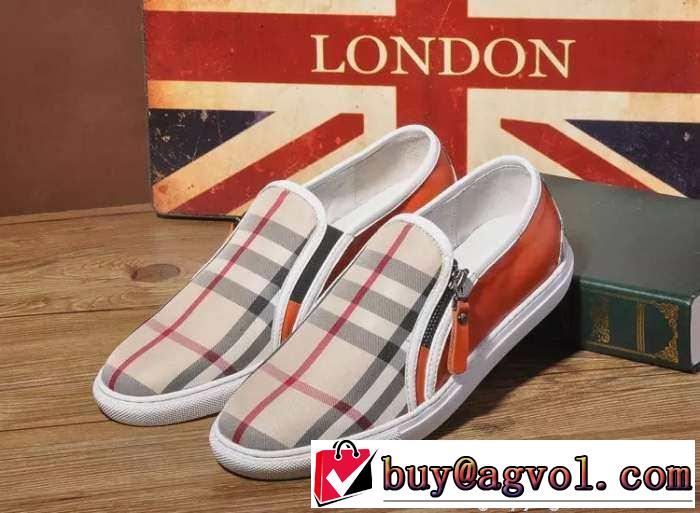 人気を誇る美品！2015 BURBERRY バーバリー カジュアルシューズ 耐摩耗性に優れた