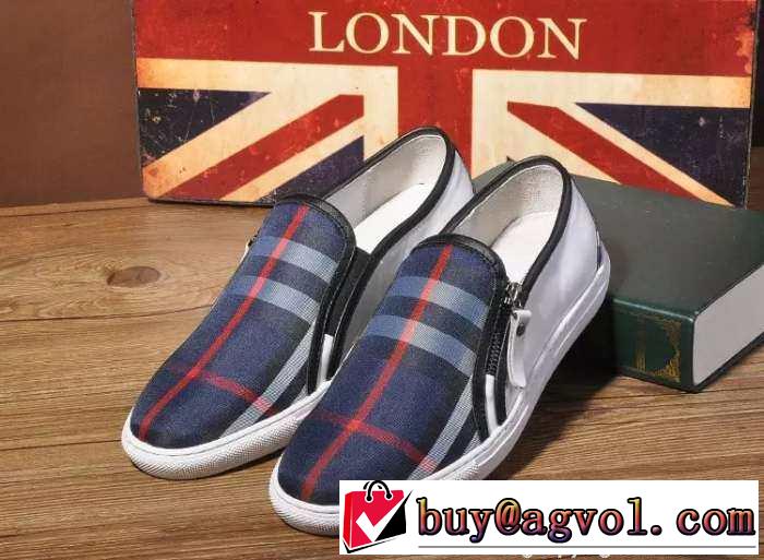人気を誇る美品！2015 BURBERRY バーバリー カジュアルシューズ 耐摩耗性に優れた