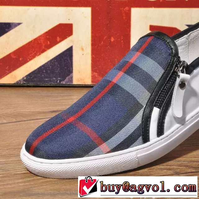 人気を誇る美品！2015 BURBERRY バーバリー カジュアルシューズ 耐摩耗性に優れた