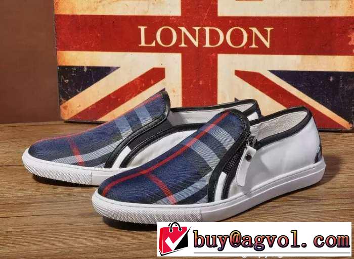 人気を誇る美品！2015 BURBERRY バーバリー カジュアルシューズ 耐摩耗性に優れた