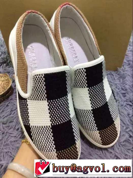 重宝するアイテム　2015 BURBERRY バーバリー カジュアルシューズ 　防臭加工