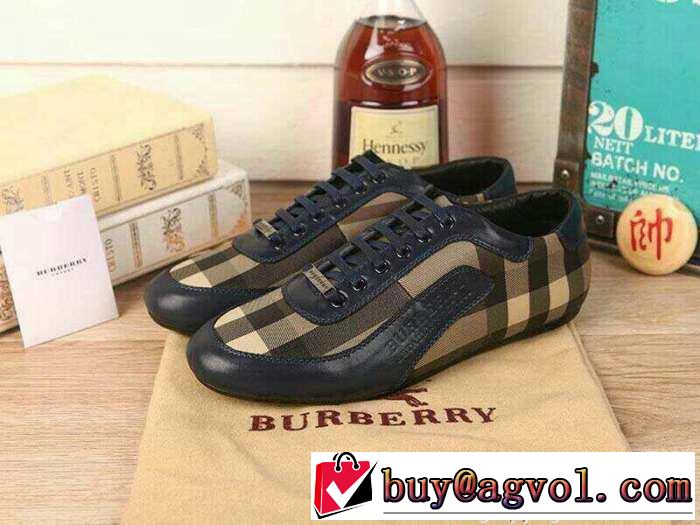 おしゃれっぽい 2015BURBERRY バーバリー ランニングシューズ 個性的なスタイル