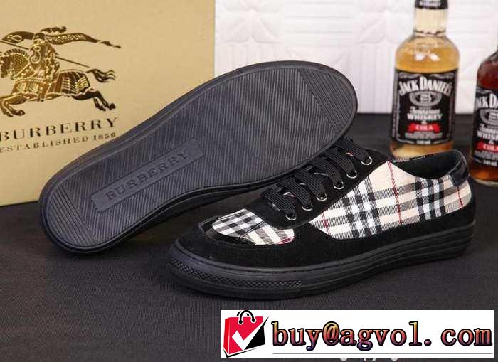 ファッション専門 2015 BURBERRY バーバリー フラットシューズ 　上質な素材