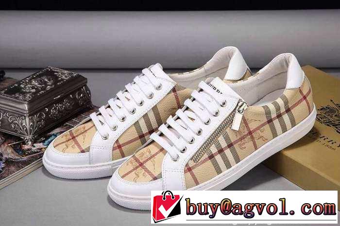 最大な魅力　 2015BURBERRY バーバリー スニーカー 質が誇る
