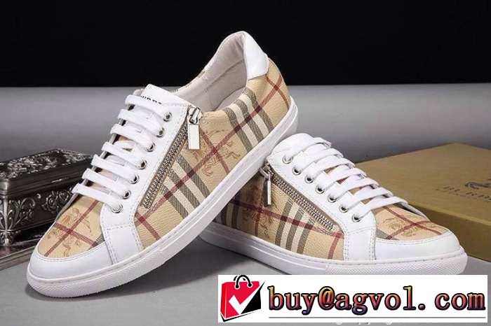最大な魅力　 2015BURBERRY バーバリー スニーカー 質が誇る