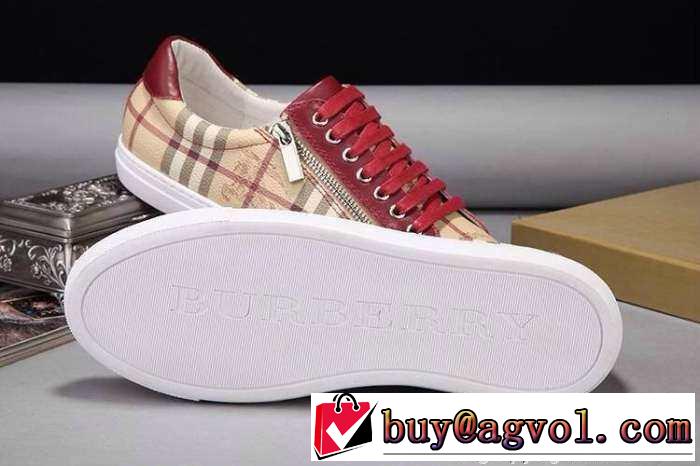 最大な魅力　 2015BURBERRY バーバリー スニーカー 質が誇る