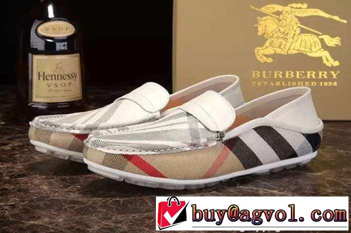 最旬アイテム　2015 BURBERRY バーバリー カジュアルシューズ 柔らかい質感