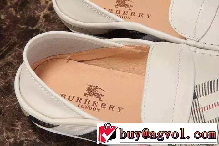 最旬アイテム　2015 BURBERRY バーバリー カジュアルシューズ 柔らかい質感