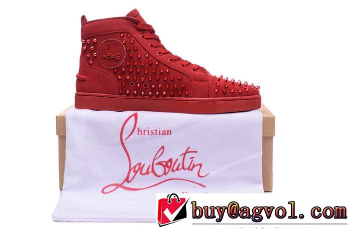 魅せる 2015 Christian Louboutinクリスチャンルブタン カジュアル　ハイトップシューズ