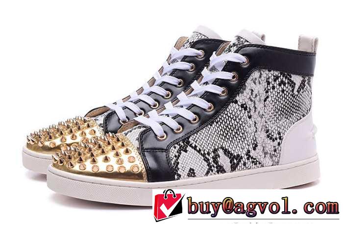 新作 2015 Christian Louboutinクリスチャンルブタン美脚効果 ハイトップシューズ