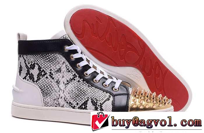 新作 2015 Christian Louboutinクリスチャンルブタン美脚効果 ハイトップシューズ
