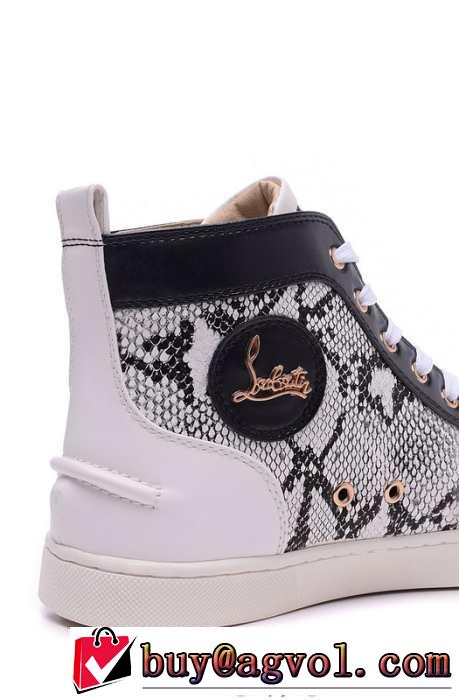 新作 2015 Christian Louboutinクリスチャンルブタン美脚効果 ハイトップシューズ