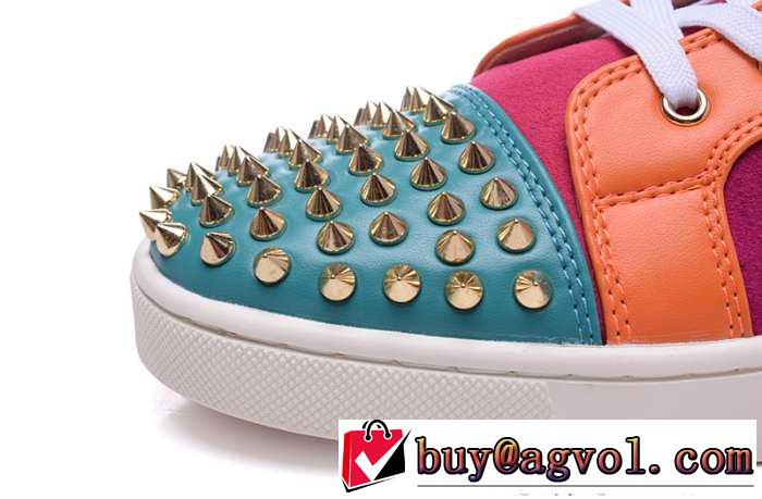 エレガンスな雰囲気　2015 Christian Louboutinクリスチャンルブタン 抜群　ハイトップシューズ