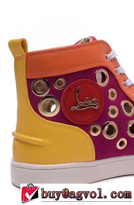 エレガンスな雰囲気　2015 Christian Louboutinクリスチャンルブタン 抜群　ハイトップシューズ
