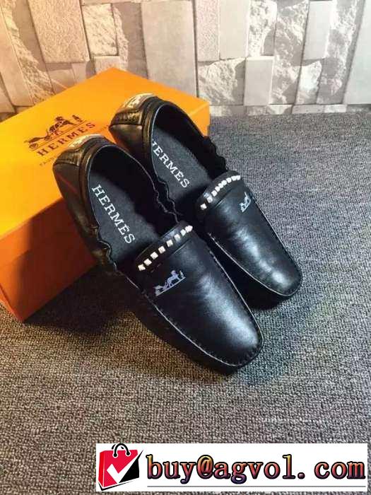 注目 2015 HERMES エルメス 美品　カジュアルシューズ 2色可選