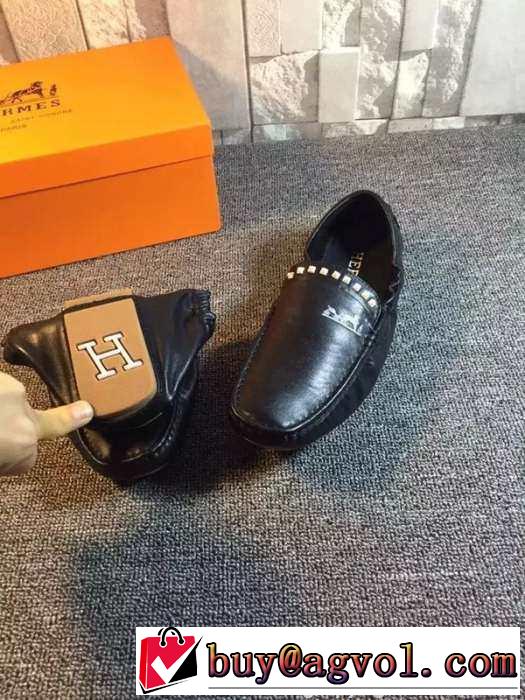 注目 2015 HERMES エルメス 美品　カジュアルシューズ 2色可選