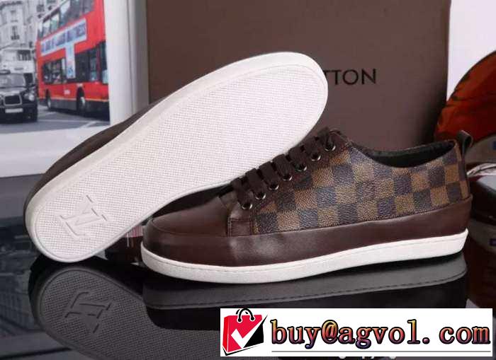 高級感に溢れる　 2015 LOUIS VUITTON ルイ ヴィトン フラットシューズ 　抜群 2色可選