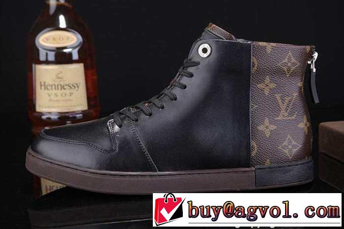 完売　 2015 LOUIS VUITTON ルイ ヴィトン 上品さと高級感を漂わせ　ハイカットスニーカー 3色可選