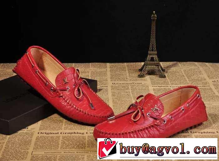 滑らかな質感 2015 LOUIS VUITTON ルイ ヴィトン カジュアルやファッション　シューズ 3色可選