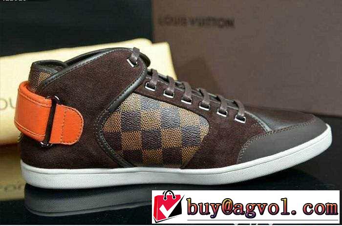 プレゼントに　2015 LOUIS VUITTON ルイ ヴィトン 値下げ　ハイカットスニーカー 2色可選