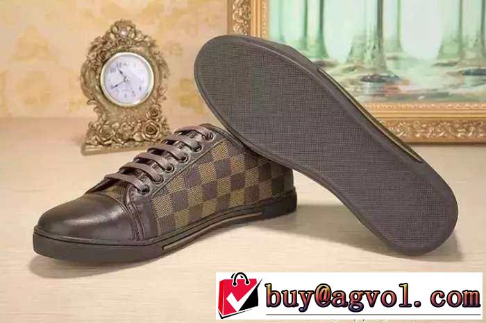 上品上質　2015 LOUIS VUITTON ルイ ヴィトン 爆款　ランニングシューズ 2色可選