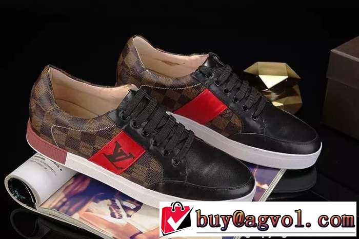 お買い物　 2015 LOUIS VUITTON ルイ ヴィトン 機能性もばっちり　スニーカー 2色可選
