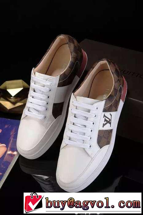お買い物　 2015 LOUIS VUITTON ルイ ヴィトン 機能性もばっちり　スニーカー 2色可選