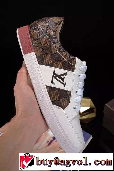 お買い物　 2015 LOUIS VUITTON ルイ ヴィトン 機能性もばっちり　スニーカー 2色可選