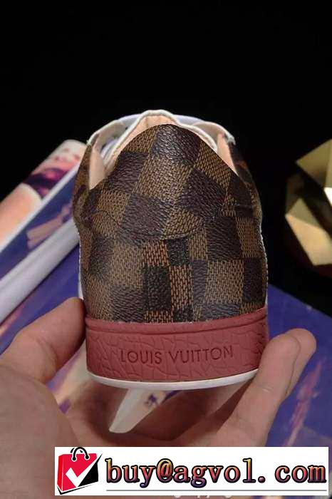 お買い物　 2015 LOUIS VUITTON ルイ ヴィトン 機能性もばっちり　スニーカー 2色可選
