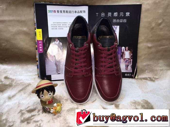 超綺麗　 2015 LOUIS VUITTON ルイ ヴィトン 存在感がある　フラットシューズ スニーカー 2色可選