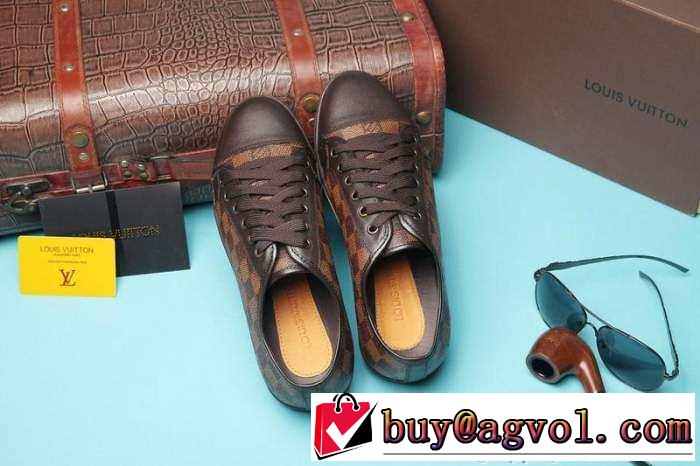 完売品　2015  LOUIS VUITTON ルイ ヴィトン 耐久性がある　フラットシューズ スニーカー 2色可選