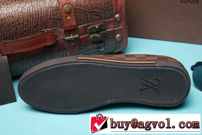 完売品　2015  LOUIS VUITTON ルイ ヴィトン 耐久性がある　フラットシューズ スニーカー 2色可選