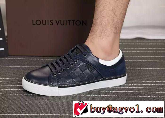 魅せた注目のブランド　2015秋冬 LOUIS VUITTON ルイ ヴィトン シンプルなフラットシューズ 2色可選