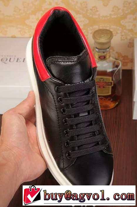 落ち着いた 2015 alexander mcqueen アレキサンダー マックイーン 気持ちが良い　ランニングシューズ 2色可選