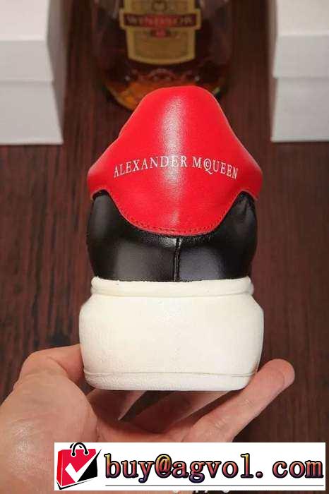 落ち着いた 2015 alexander mcqueen アレキサンダー マックイーン 気持ちが良い　ランニングシューズ 2色可選