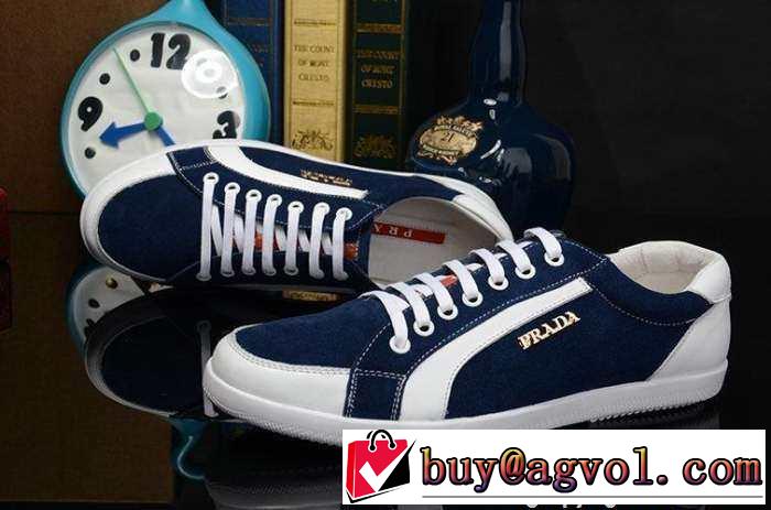 人気上品 2015 PRADA プラダ カジュアルシューズ 4色可選