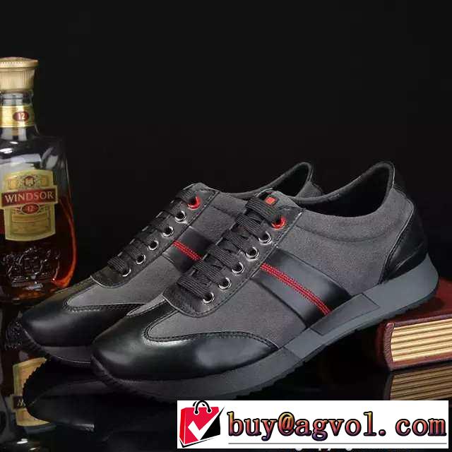 究極柔らかい質感! 2015 PRADA プラダ ランニングシューズ 2色可選