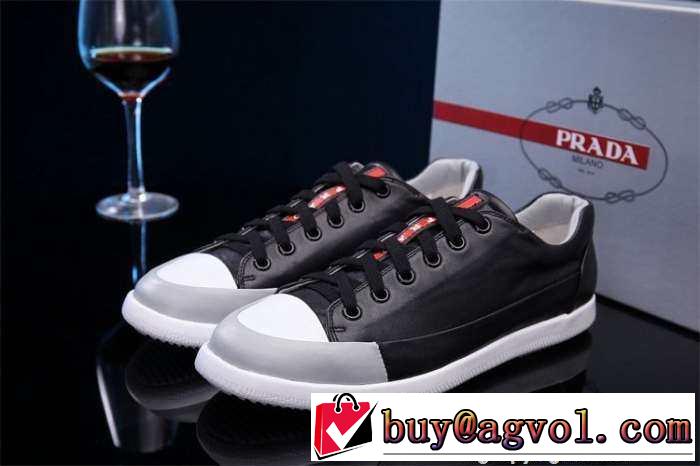 完璧な白黒结び 2015 PRADA プラダ フラットシューズ 2色可選