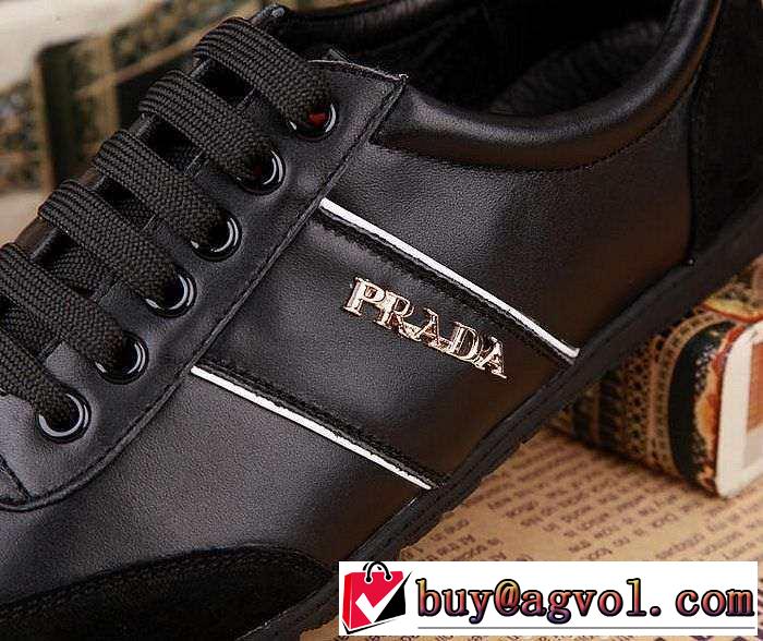 フラットの最上級 2015 PRADA プラダ  フラットシューズ スニーカー 2色可選