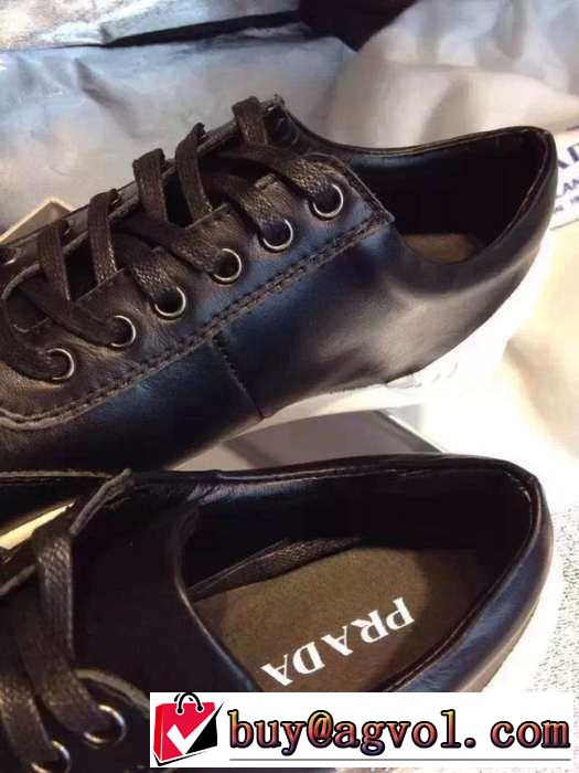 完璧な運動系！ 2015 PRADA プラダ ランニングシューズ 2色可選 靴の滑り止め