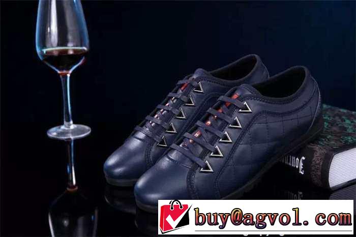 走り速い 2015 PRADA プラダ ランニングシューズ 靴の滑り止め 2色可選