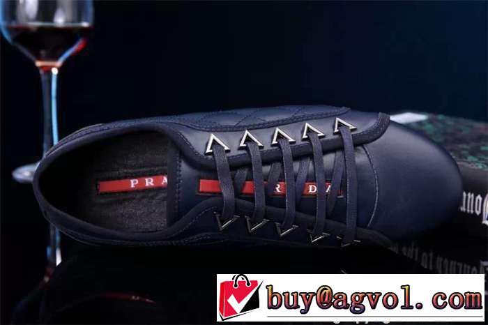 走り速い 2015 PRADA プラダ ランニングシューズ 靴の滑り止め 2色可選